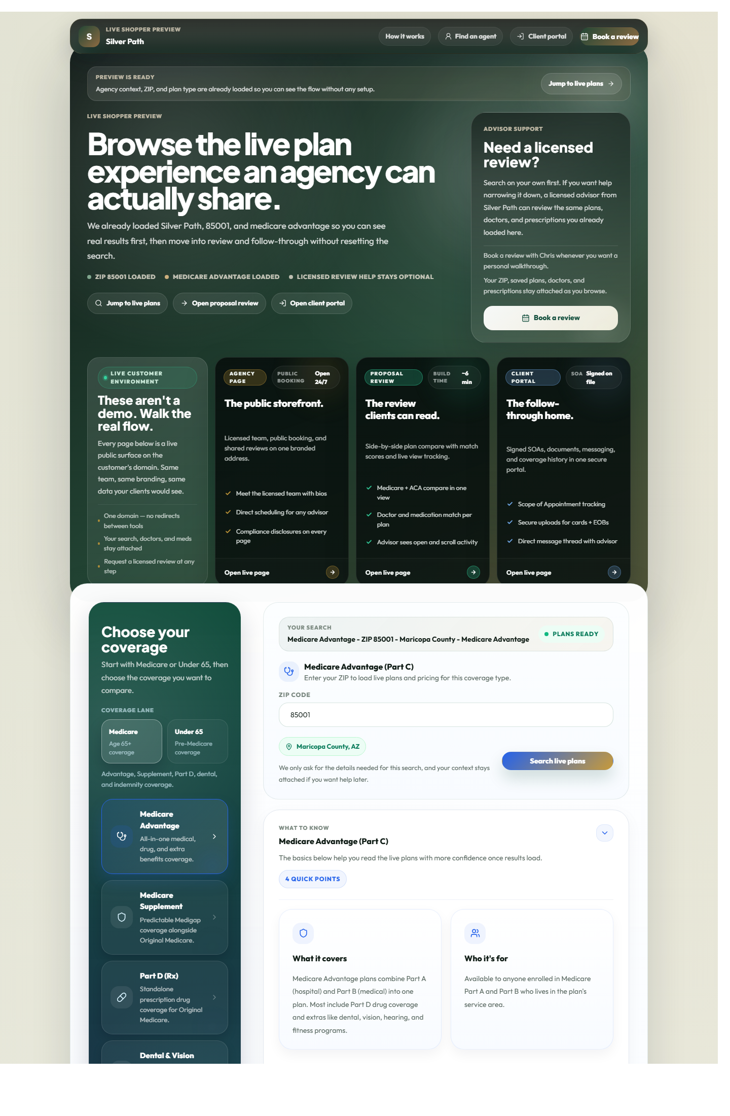 Bulwark live plan search